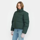 Selfhood úlpa Short puffer Darkgreen