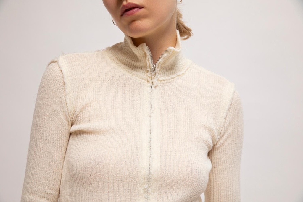 GUÐRUN&GUÐRUN buxur Beata off white