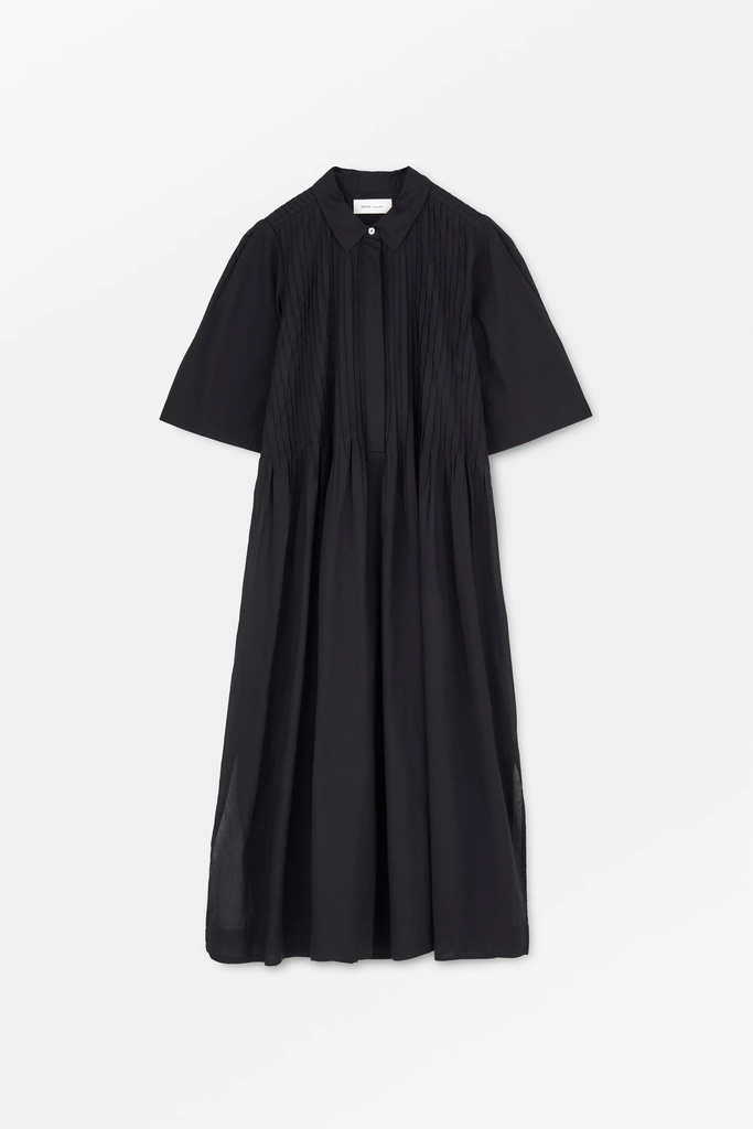 SKALL  kjóll Dot shirt dress Black