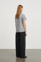 SKALL bolur Andie tee Mid grey mélange