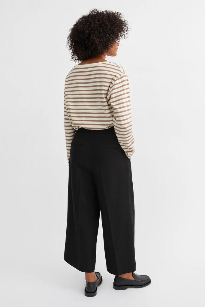 SKALL bolur Louie oversized blouse Light brown/white