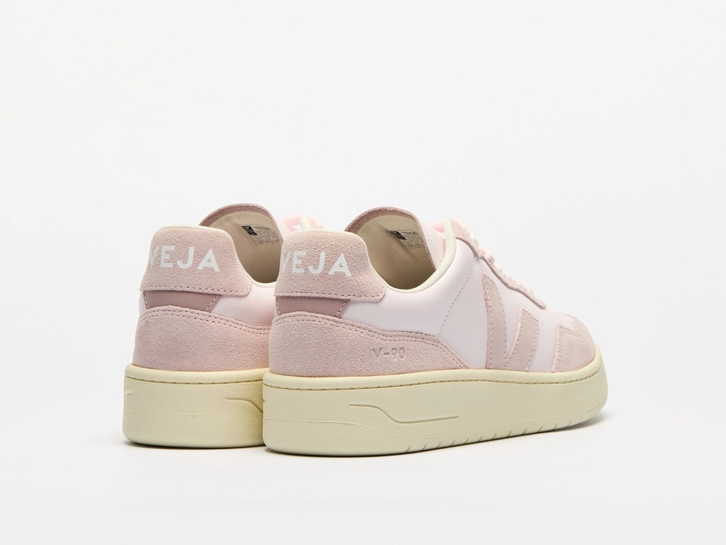 VEJA skór V-90 Leather Lassi Petal