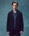 Uskees jakki Relaxed knitted blazer- midnight blue