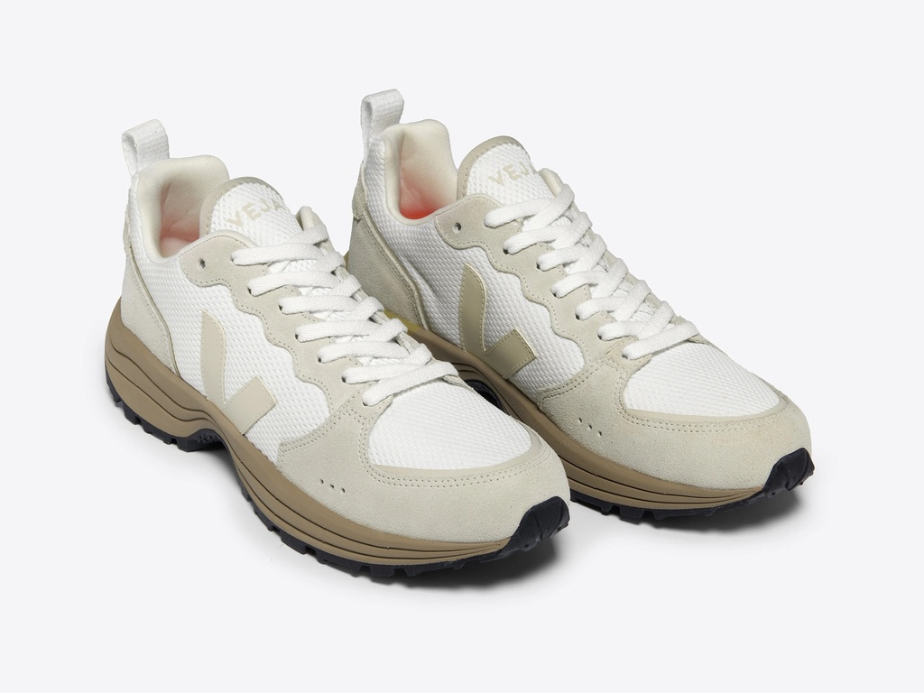VEJA skór VENTURI II ALVOMESH WHITE PIERRE DUNE