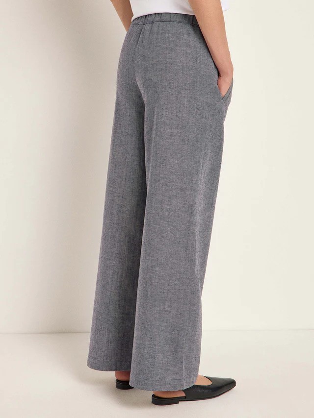 Lanius buxur Hose mit Weitem bein Dark blue melange