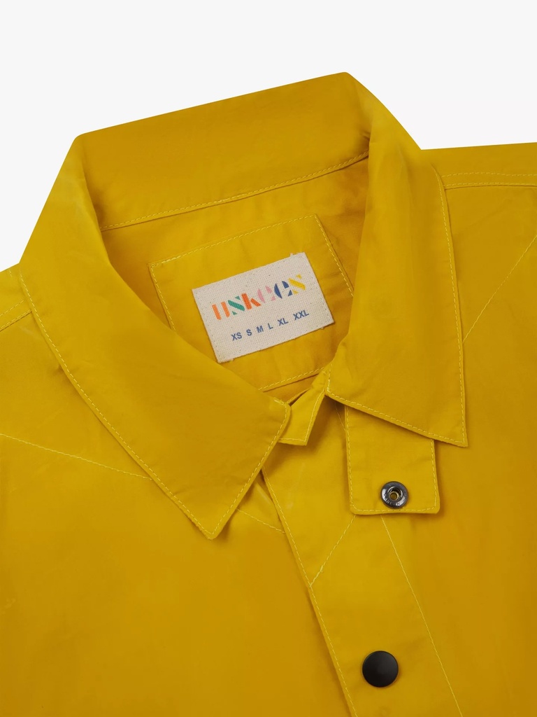 Uskees jakki #7001 North west wax jacket - british yellow
