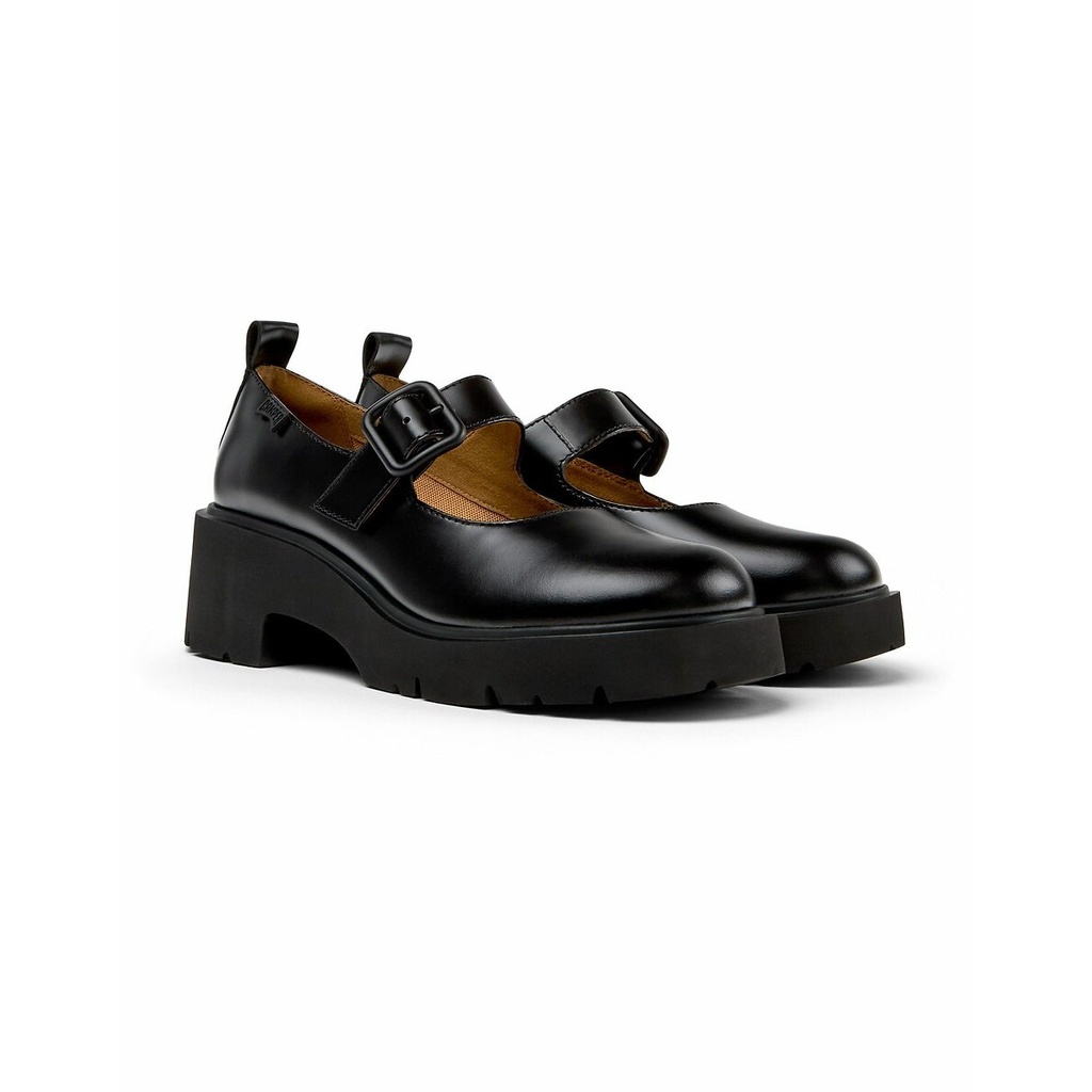 Camper Milah Black leather Mimi Negro