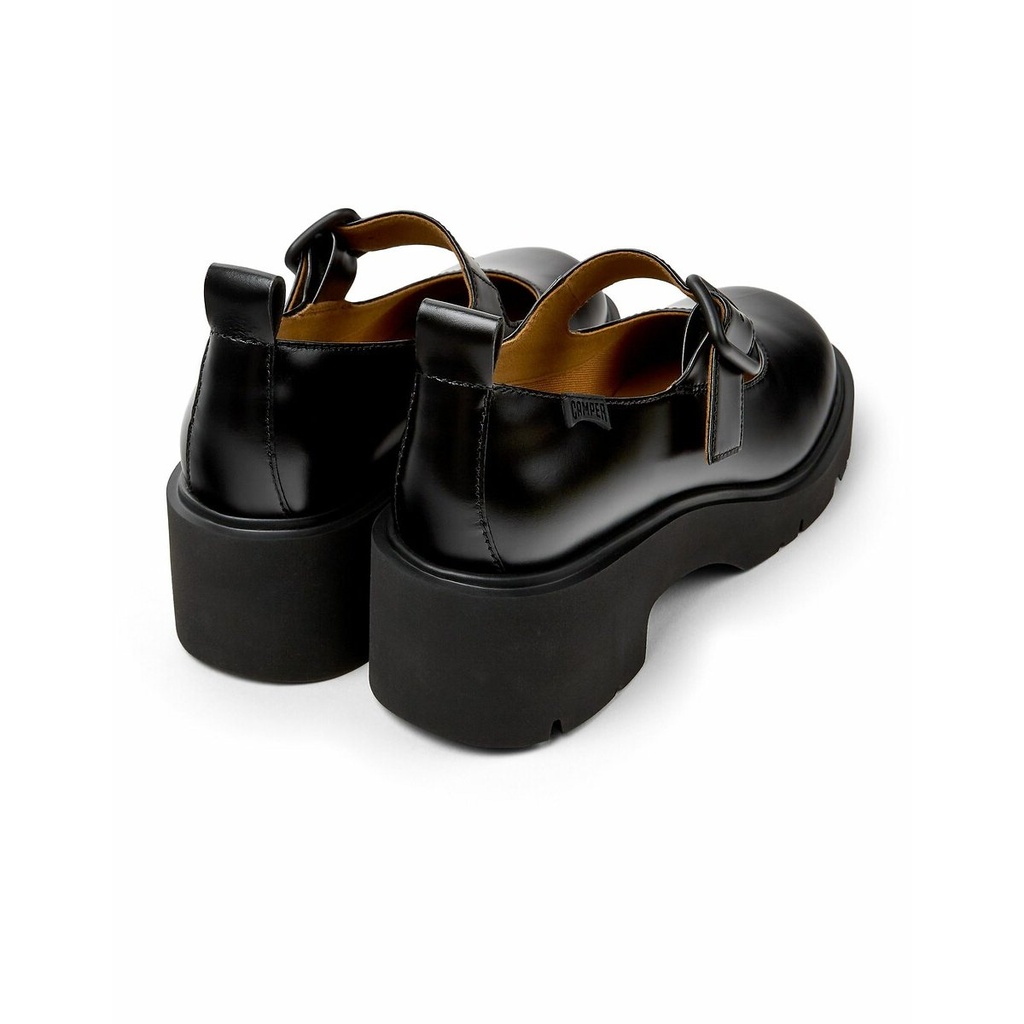 Camper Milah Black leather Mimi Negro