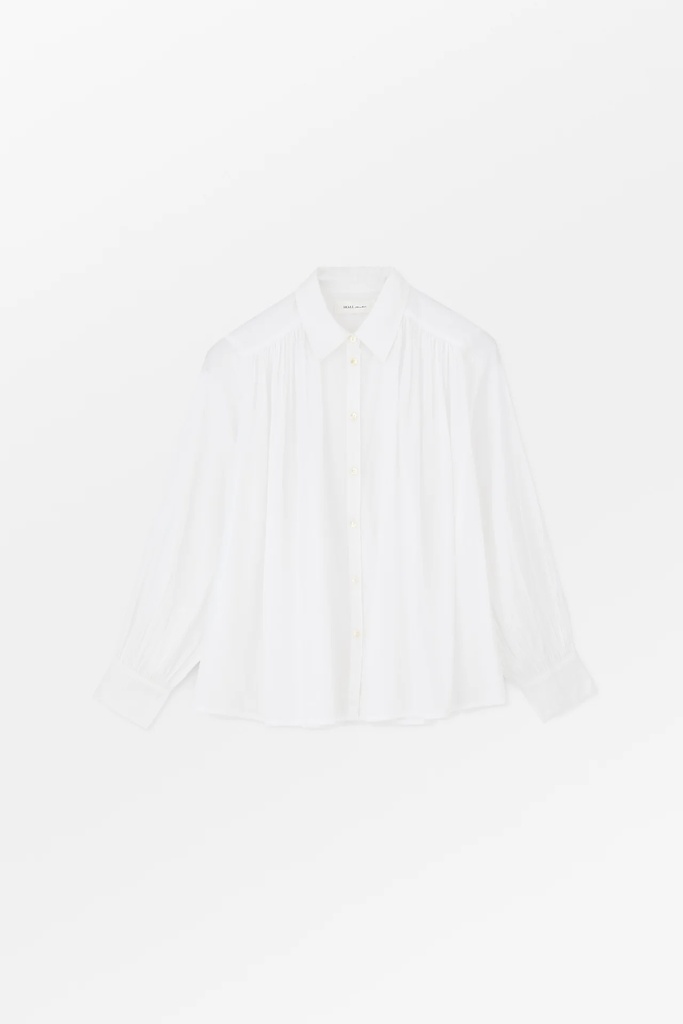SKALL skyrta Louise shirt Optic white
