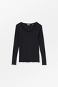 SKALL June V blouse Black