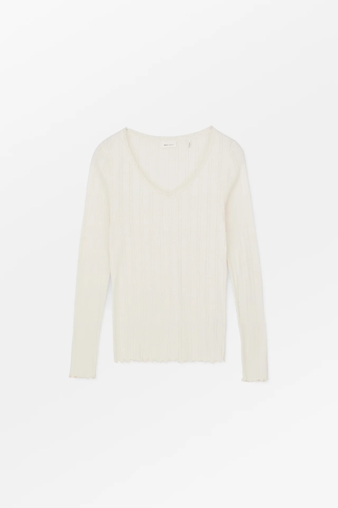 SKALL June V blouse Ecru