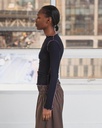 Baserange toppur Vein long sleeve Murano Navy