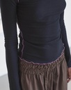 Baserange toppur Vein long sleeve Murano Navy