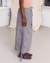 Baserange Pils Pictorial strap skirt Ziti Grey