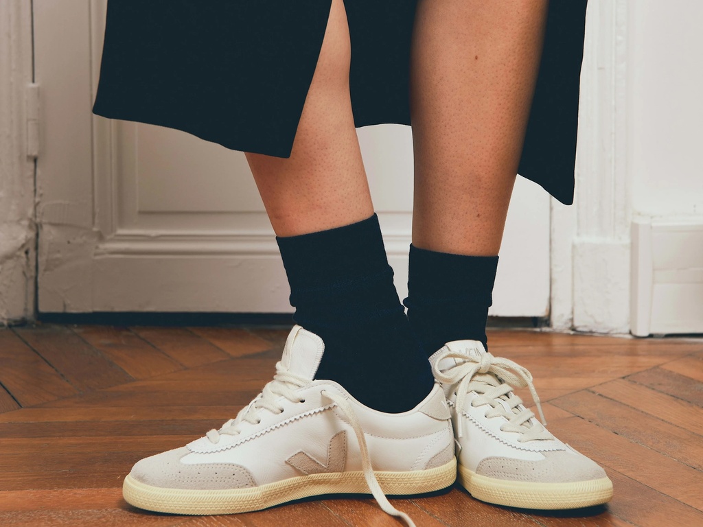 VEJA skór Volley Leather White Natural