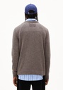 ARMEDANGELS peysa Alvaario Steel melange/Light oak