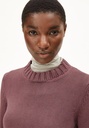 ARMEDANGELS peysa Amaliaas GMT dye dark berry