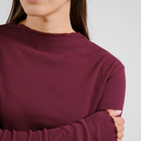Dedicated Toppur Rib top Ryd Fig Red Fig