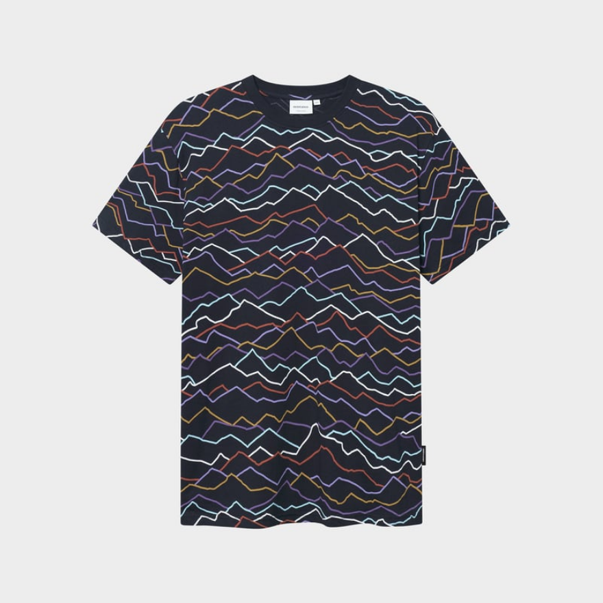 Dedicated bolur Stockholm Line Mountains AOP Black