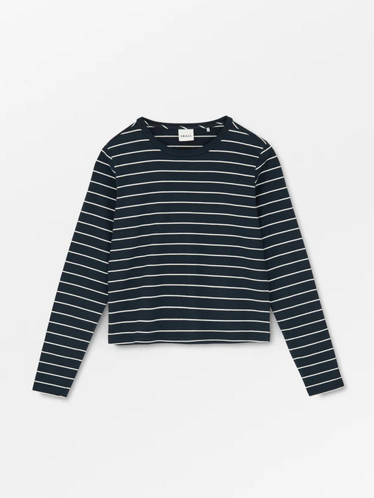SKALL bolur Loui blouse Navy/White str.