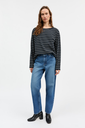 SKALL bolur Loui oversized blouse Navy/White str.