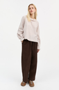 SKALL skyrta Cornflower blouse Raspberry/cream