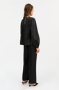 SKALL skyrta Leaf blouse Black