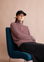 ARMEDANGELS peysa Rebeccaa GMT dye dark berry