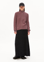 ARMEDANGELS peysa Rebeccaa GMT dye dark berry