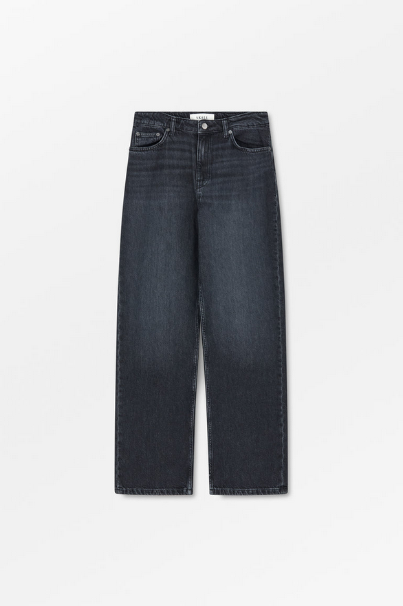 SKALL buxur Maddy straight jeans Vintage washed black