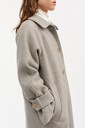 SKALL kápa Macy coat Warm grey