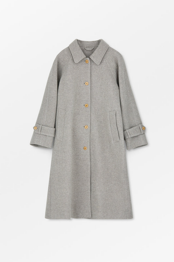 SKALL kápa Macy coat Warm grey