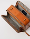 O MY BAG Bee's Box Bag Cognac Classic Leather