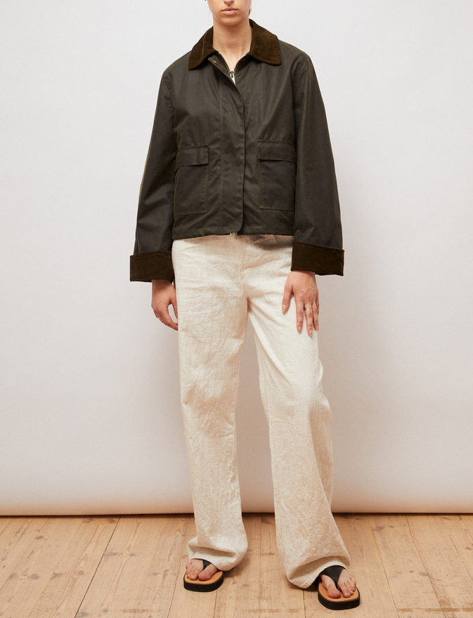 Brixtol jakki Sissel Wax Olive