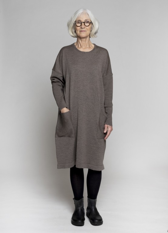 Muse Wear kjóll Mille dress Coal