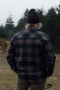 Lakor jakki Birler wool jacket Morel/Green gables