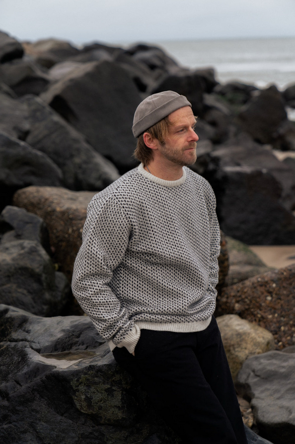 Lakor peysa Jysk knit Off white