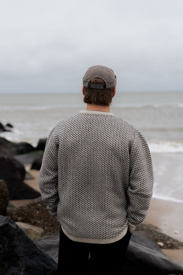Lakor peysa Jysk knit Off white