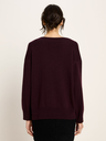 Lanius peysa Pullover V Bordaux