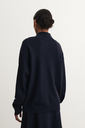 FUB peysa Felted jumper Dark navy