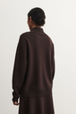 FUB peysa Felted jumper Mocca