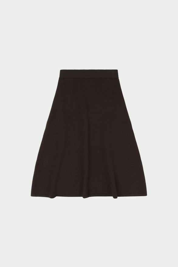 FUB pils Felted skirt Mocca