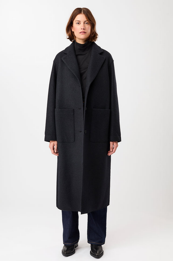 LANGERCHEN kápa Coat Carran Carbon