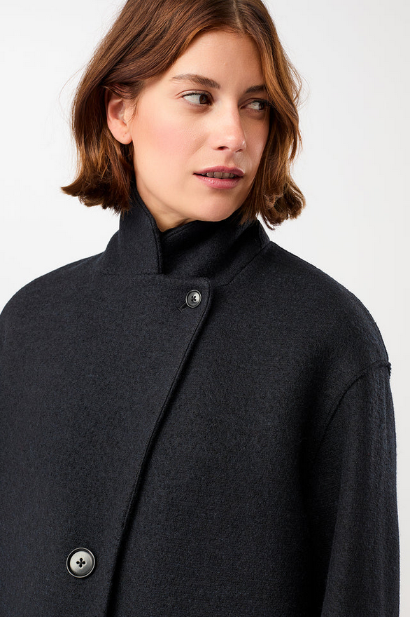 LANGERCHEN kápa Coat Carran Carbon