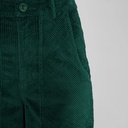 DEDICATED Buxur Workwear Pants Vara Corduroy Dark Green