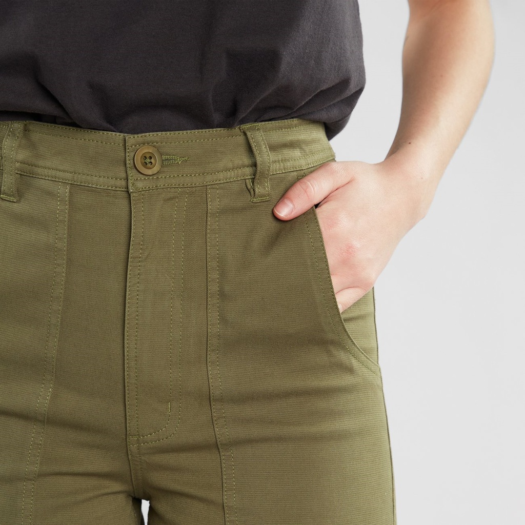 DEDICATED Buxur Workwear Pants Vara Leaf Green