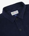 Uskees skyrta #3001 Cord overshirt Deep indigo