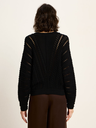 Lanius peysa Ajour pullover Black