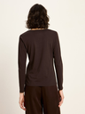 Lanius toppur Langarmshirt Dark brown