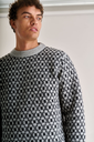 KOMODO peysa Chai jumper Charcoal